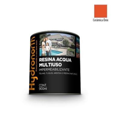 Imagem de Resina Acqua Color Multiuso Cerâmica Onix para Proteção de Superfícies Resistente a Riscos Preto Hydronorth