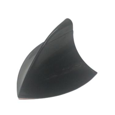 Imagem de Antena Decorativa Teto Carro Modelo Tubarão Preta - SHEKPARTS