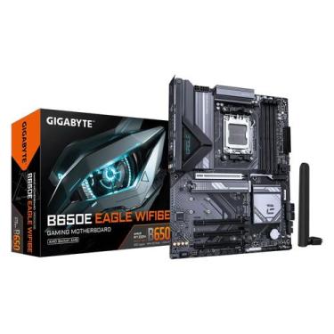 Imagem de Placa Mãe Gigabyte B650E Eagle WiFi6E DDR5 Socket AM5 Chipset B650 ATX