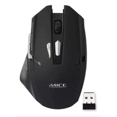 Imagem de Mouse Sem Fio Wireless Gamer E-1700 1600dpi 2.4ghz Usb - imice