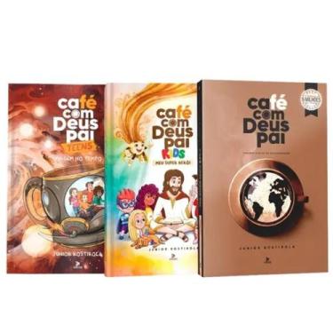 Imagem de Kit Café Com Deus Pai 2025 + Café Com Deus Pai Kids 2025 + Café Com De