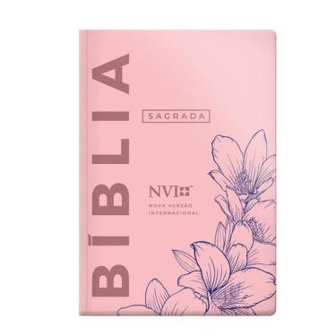 Imagem de Livro - Bíblia NVI Slim semi luxo PU - Nude
