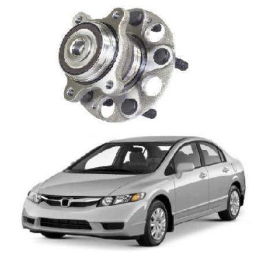Imagem de Cubo de Roda Honda New Civic 2007 a 2016 C/abs Traseiro - Vetor ou sem