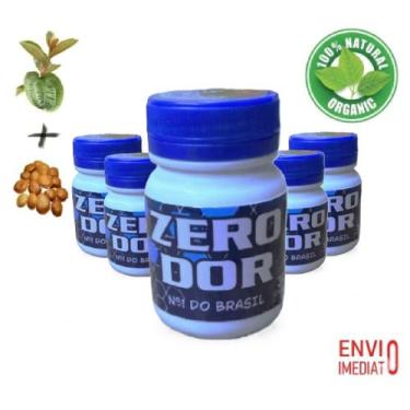 Imagem de 5 x Zerodor numero 1 do brasil original natural 30 caps