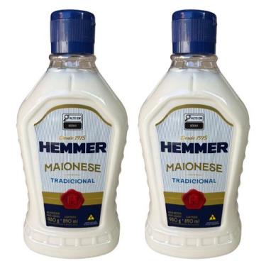 Imagem de Combo 2 maionese tubo hemmer 930 gr - 2 unidades