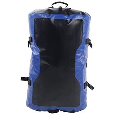 Imagem de 01 Bolsa de armazenamento seco, mochila leve com fecho superior para viagens de caiaque, rafting, natação
