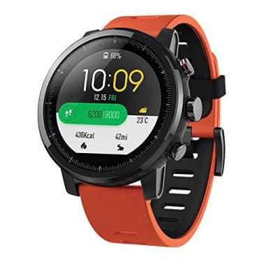 Imagem de Pulseira para Xiaomi HUAMI AMAZFIT PACE (Laranja com Preto)