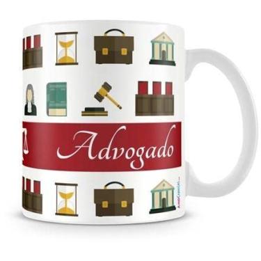 Imagem de Caneca Personalizada Profissão Advogado (com Nome)