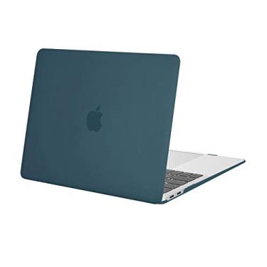 Imagem de MOSISO Compatível com MacBook Air 13 polegadas, 2022, 2021, 2020, 2019, 2018, versão A2337, M1, A2179, A1932, Touch ID, capa rígida de plástico compatível com MacBook Air de 13,3 polegadas,