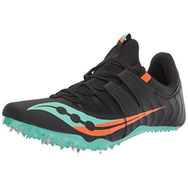 Imagem de Saucony Tênis feminino Showdown 5 Track, Preto/menta fresca, 41