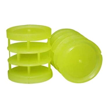 Imagem de 100 Buchas Plásticas para recarga cartucho com chumbo balote calibre 12