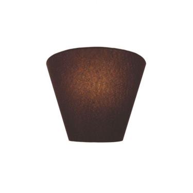 Imagem de Arandela Retro Cone Cúpula em Tecido 25/26x13cm Café Bivolt