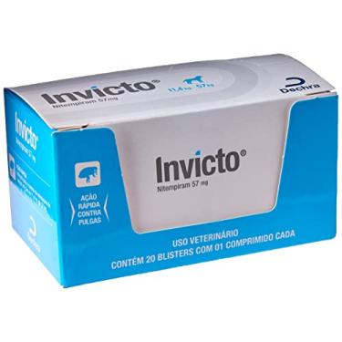 Imagem de Antipulgas Invicto Cães de 11,4 a 57 kg Dechra - 20 comprimido