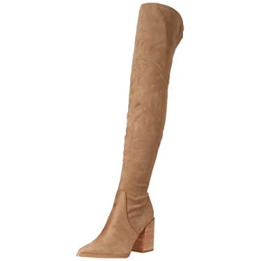 Imagem de NINE WEST Bota feminina Barret2 acima do joelho, Leve e natural.