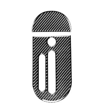 Imagem de FINMOKAL Acabamento Da Tampa Do Painel De Câmbio De Marchas De Fibra De Carbono Real Para Jeep Wrangler Jk 2007-2010 Preto, Fibra De Carbono