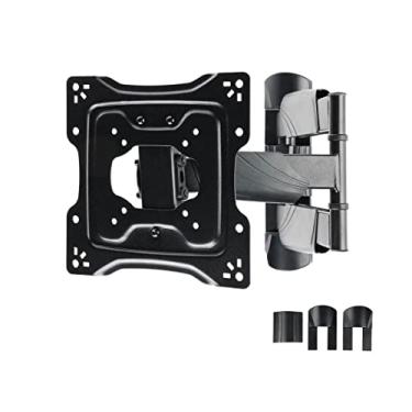 Imagem de Monoprice Suporte de montagem em parede de TV articulada de movimento completo discreto para TVs de 23" a 106 cm, para Samsung, Vizio, Sharp, LG, TCL, peso máximo 35 kg, VESA 200x200 - Série comercial