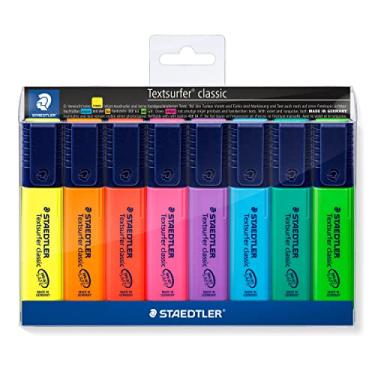 Imagem de STAEDTLER Marca Texto, Textsurfer Classic, 8 cores, 364 WP8 04, Multicolorido, pack of 8