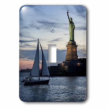 Imagem de 3dRose Tampa para interruptor de luz Sailing by The Statue of Liberty lsp_154693_1