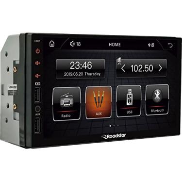 Imagem de Som Automotivo Central Multimídia MP5 com Sistema Carplay Micro SD Auxiliar USB Roadstar - RS-700BR MI