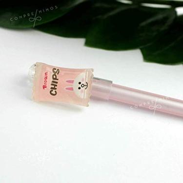 Imagem de Caneta Chips - Tinta Preta Apagável - Ponta Fina 0,5mm