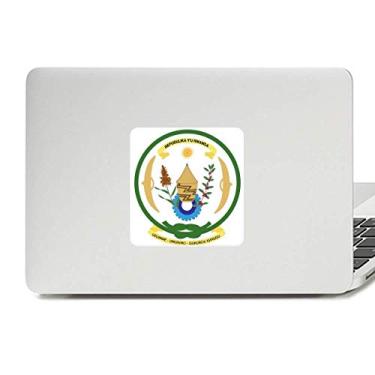 Imagem de Rwanda África Emblema Nacional Vinil Paster Laptop Adesivo Decoração PC