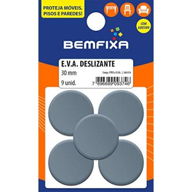 Imagem de BemFixa Protetor Adeviso Redondo Em Eva Cinza 30mm