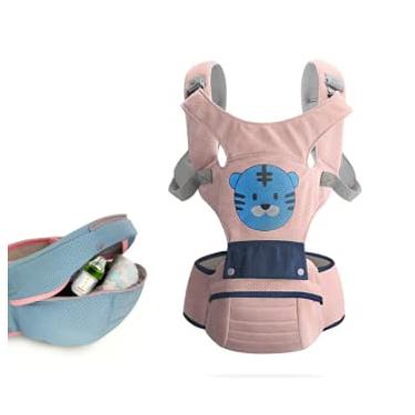 Imagem de Canguru ergonômico Para Bebês Com Apoio no Quadril (6630 Pink)