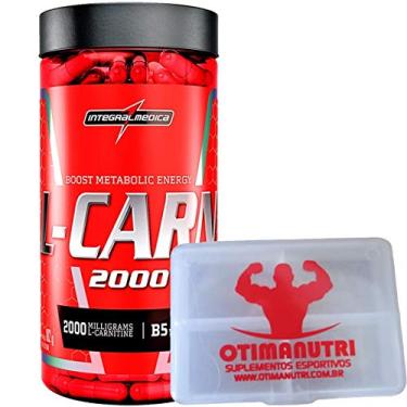 Imagem de L-Carn - 120 cápsulas + Porta Cápsula - Integralmédica