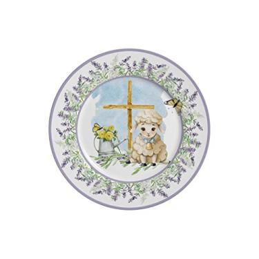 Imagem de Prato Sobremesa Blessed Easter C Pascoa Alleanza 6 un