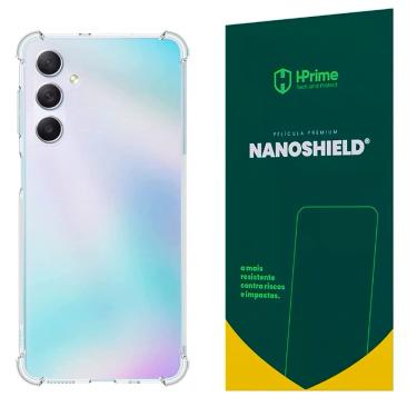 Imagem de Kit Capa Case Para Galaxy M54 Anti Impacto + Película Hprime