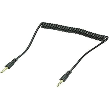 Imagem de Cabo P2 Espiral - P2 + P2 Estéreo 1.2M - Preto