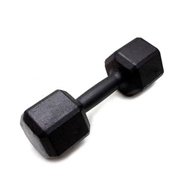Imagem de Peso Halter Para Musculação 4kg Preto Ferro