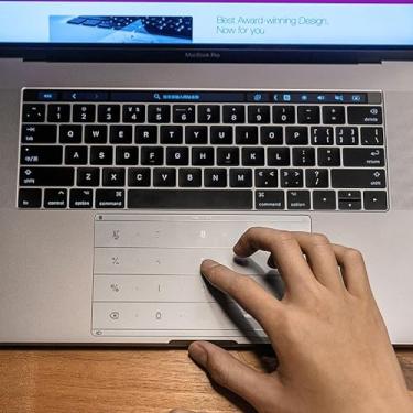 Imagem de O teclado numérico inteligente Nums para MacBook Air 13" (2020-2024 M3/M2) A2681, protetor de touchpad, touchpad 2 em 1 com teclado numérico