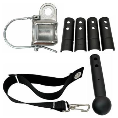 Imagem de Engate de reboque de bicicleta e cabeça esférica de substituição para trailers infantis Thule Chariot pode converter outro sistema de engate em sistema de copo de bola (kit de alça de copo de bola)