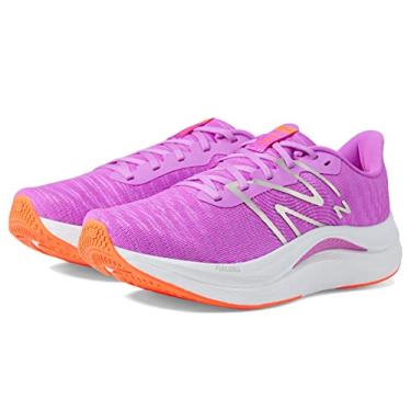 Imagem de New Balance Tênis de corrida feminino Fuel Cell Propel V4, Rosa/branco cósmico, 35