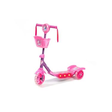Imagem de Patinete 3 Rodas c/ Cesta Rosa CV192317