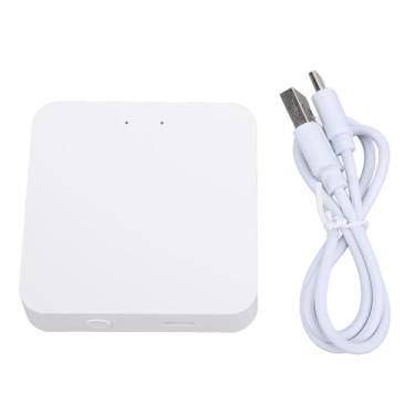 Imagem de Fechadura Inteligente WiFi Gateway 2,4 GHz 32,8 Pés Fechadura de Porta WiFi Bridge Controle Remoto Fechadura de Porta Inteligente Compatível Com Aplicativo DDLock