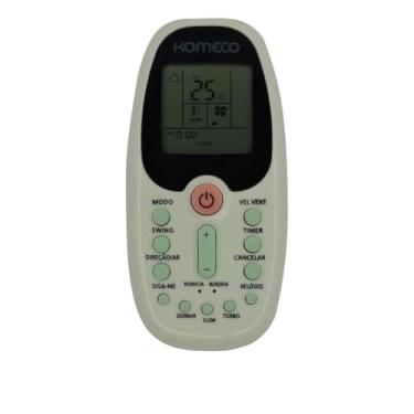 Imagem de Controle Remoto para Ar Condicionado Komeco Kos 09fc 3hx / Kos 09qc Serve em Varios modelos - Similar ao ORIGINAL -Controle Remoto Para Ar Condicionado KOMECO MIDEA COMFEE