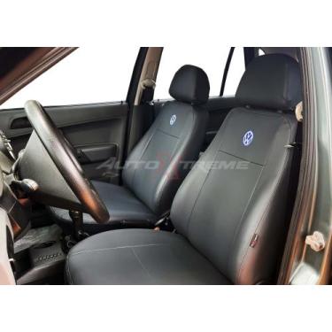 Imagem de Capa para Banco Couro Volkswagen Saveiro G7 G8 Cabine Dupla 2021 - Aut