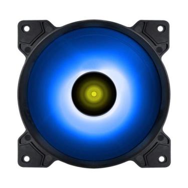 Imagem de Cooler Gamer Fan Led 120mm Azul V Light 12cm Gabinete - Vinik