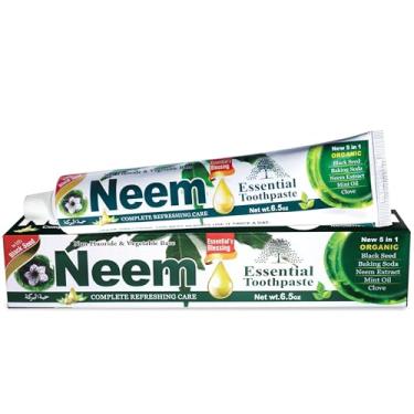 Imagem de Creme dental essencial Nem novo 5 em 1 100% livre de flúor