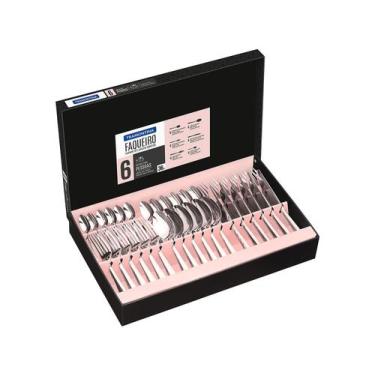 Imagem de Faqueiro Tramontina Inox Mônaco 66917134 - 36 Peças
