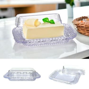 Imagem de Porta Manteigueira Decorada Trança Com Tampa Para Mesa - KEITA