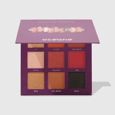 Imagem de Paleta de Sombras - 9 Shades Océane Purple 25g
