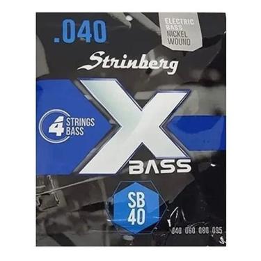 Imagem de Encordoamento para Contrabaixo Strinberg 4 Cordas SB40