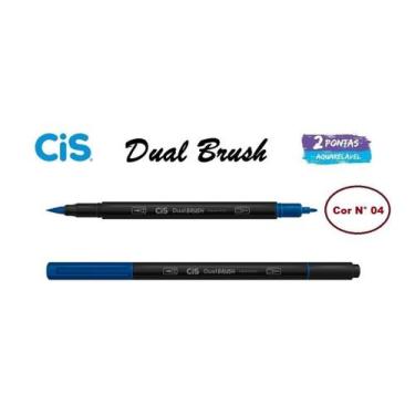 Imagem de Marcador Artístico Aquarelável Cis Dual Brush Cor nº 00 a 30