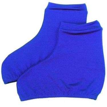 Imagem de Polaina Cobre Botas Capa Para Patins Patinashow Azul Royal, M