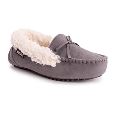 Imagem de MUK LUKS Chinelo feminino Jaylah, Cinza claro, 8