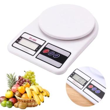 Imagem de Balança de Cozinha Display Digital Medidas Prática 10Kg - Riberken