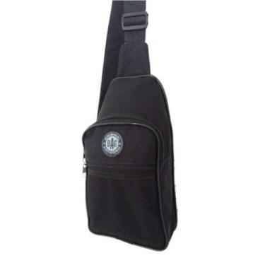 Imagem de Mochila Casual Transversal Bag Unissex, Preto
